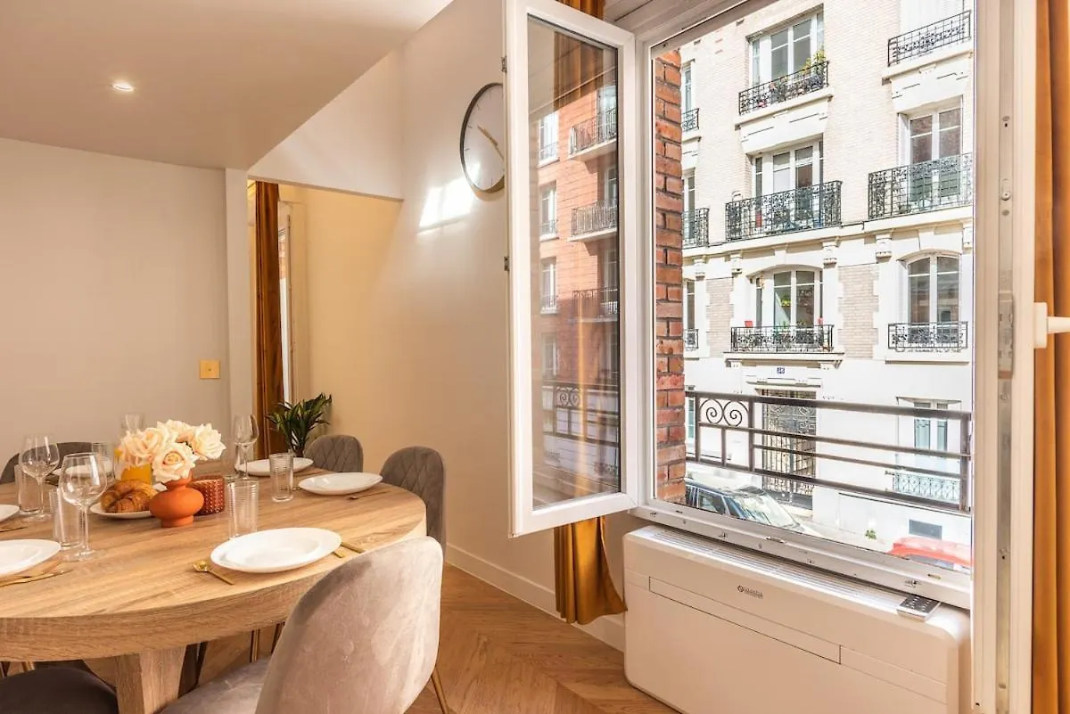 Appartement Raffine Avec Jacuzzi Et Ac - 6P París Apartamento
